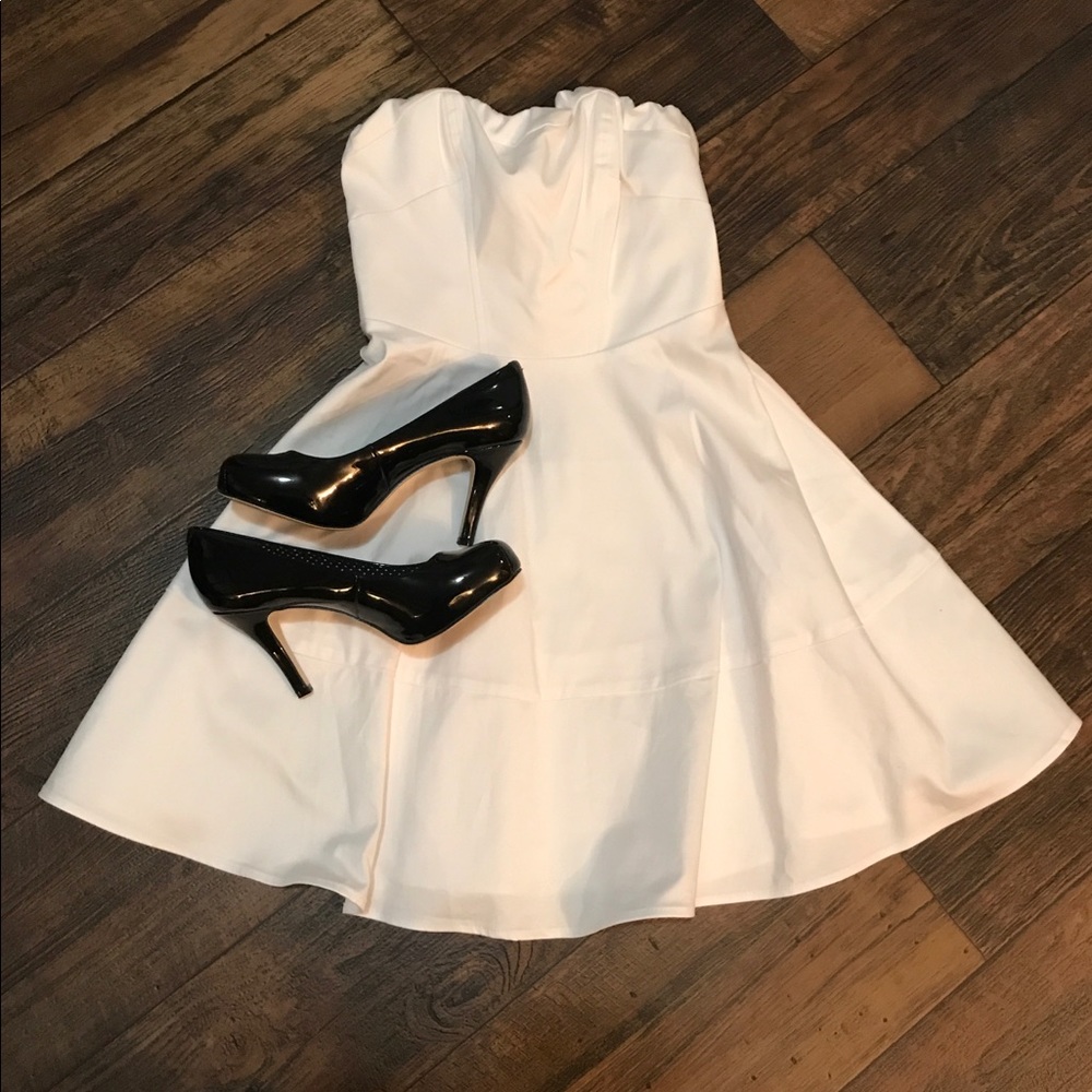Express Strapless Dress